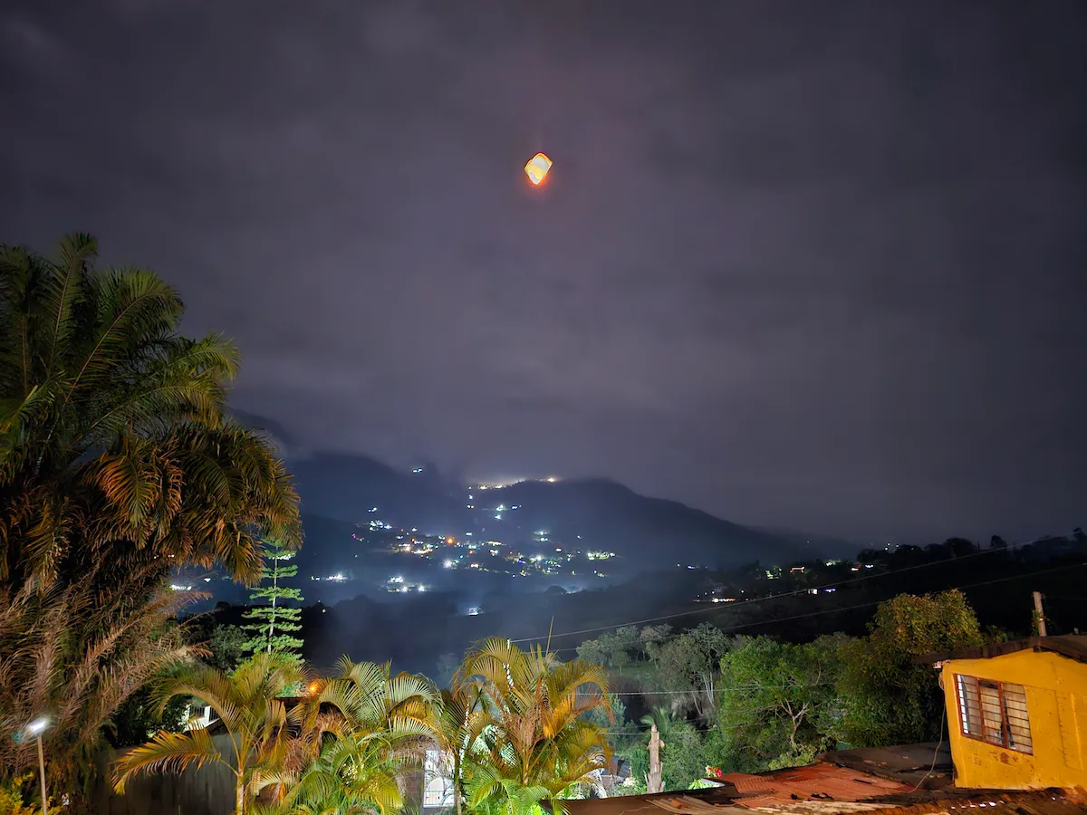 Año nuevo en las cabañas