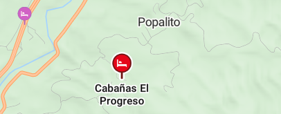 Mapa de ubicación de Cabañas El Progreso
